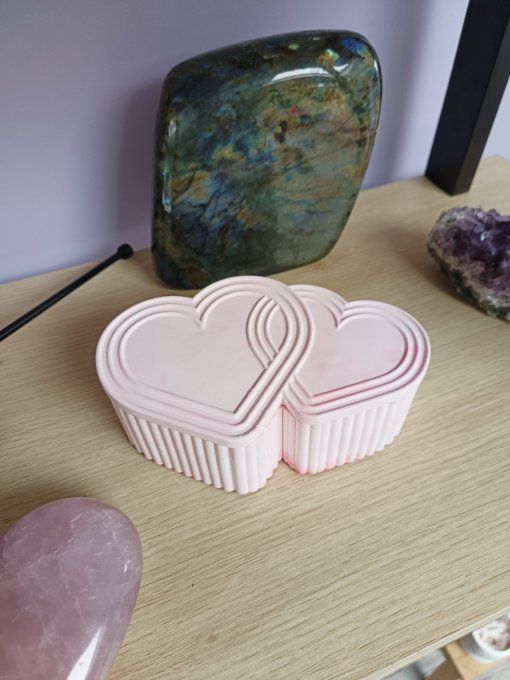 Bougie Double Coeur