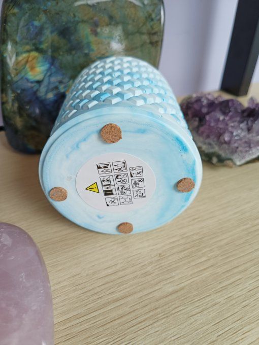 Bougie Diamant - Bulle de Protection - Cèdre